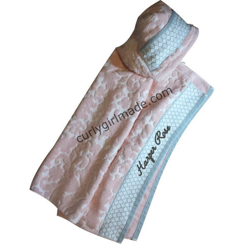 Harper Rose - Beautiful Rose Damask Baby Bath Towel