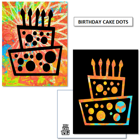 BIRTHDAY CAKE DOTS