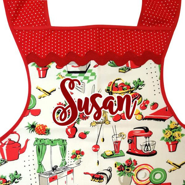 Susan - Vintage Kitchen Apron